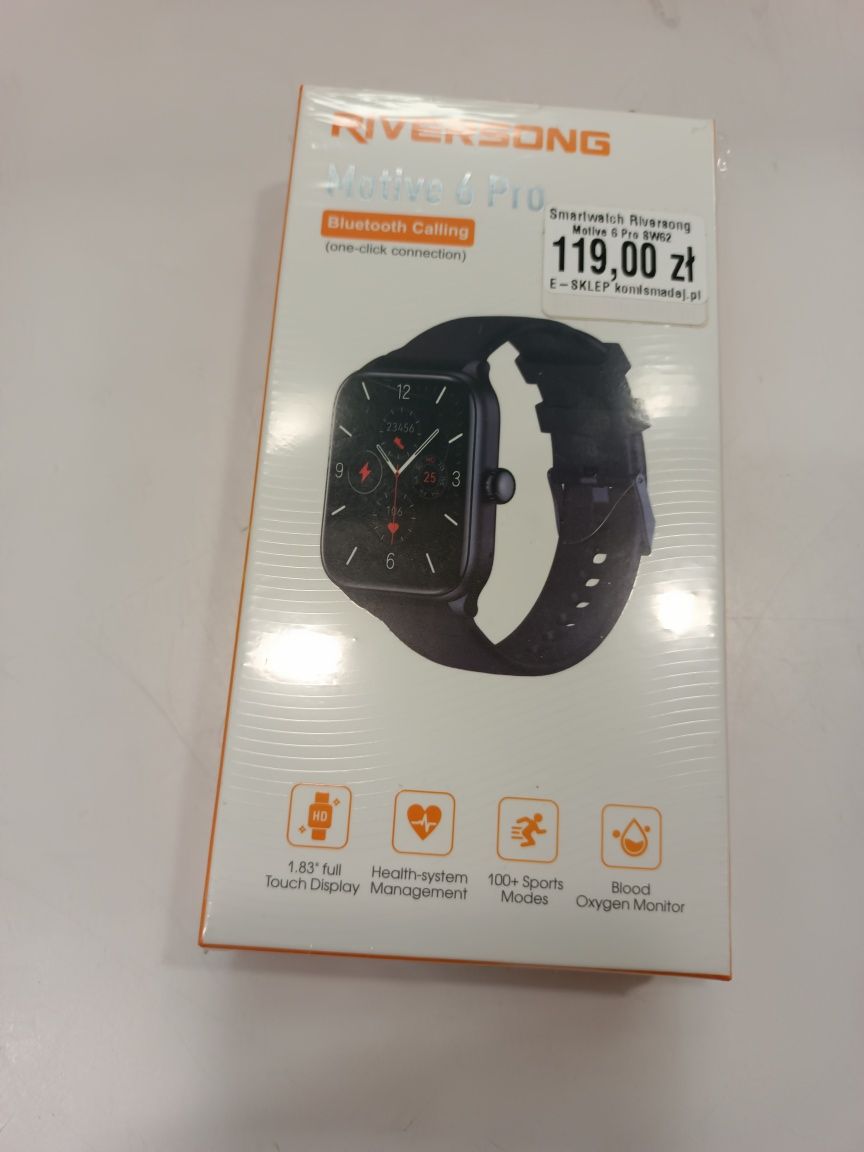 Smartwatch Riversong Motive 6 Pro Komis Madej Sc