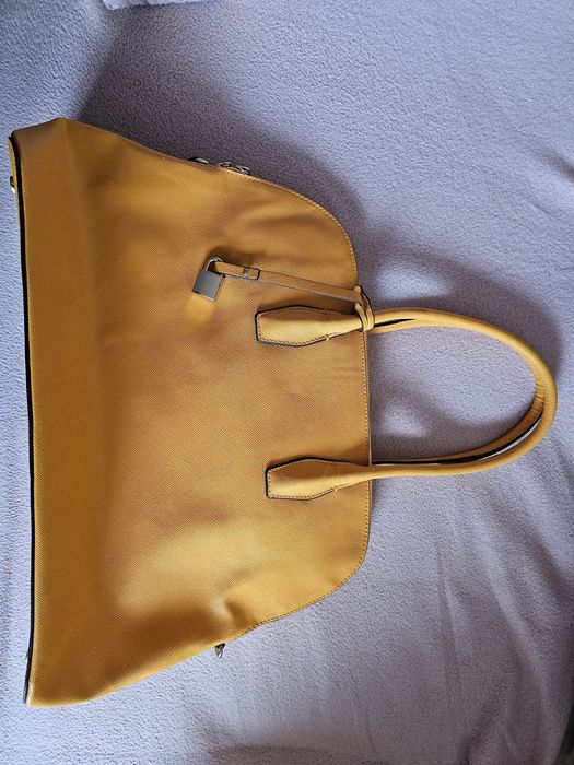 Torebka damska żółta