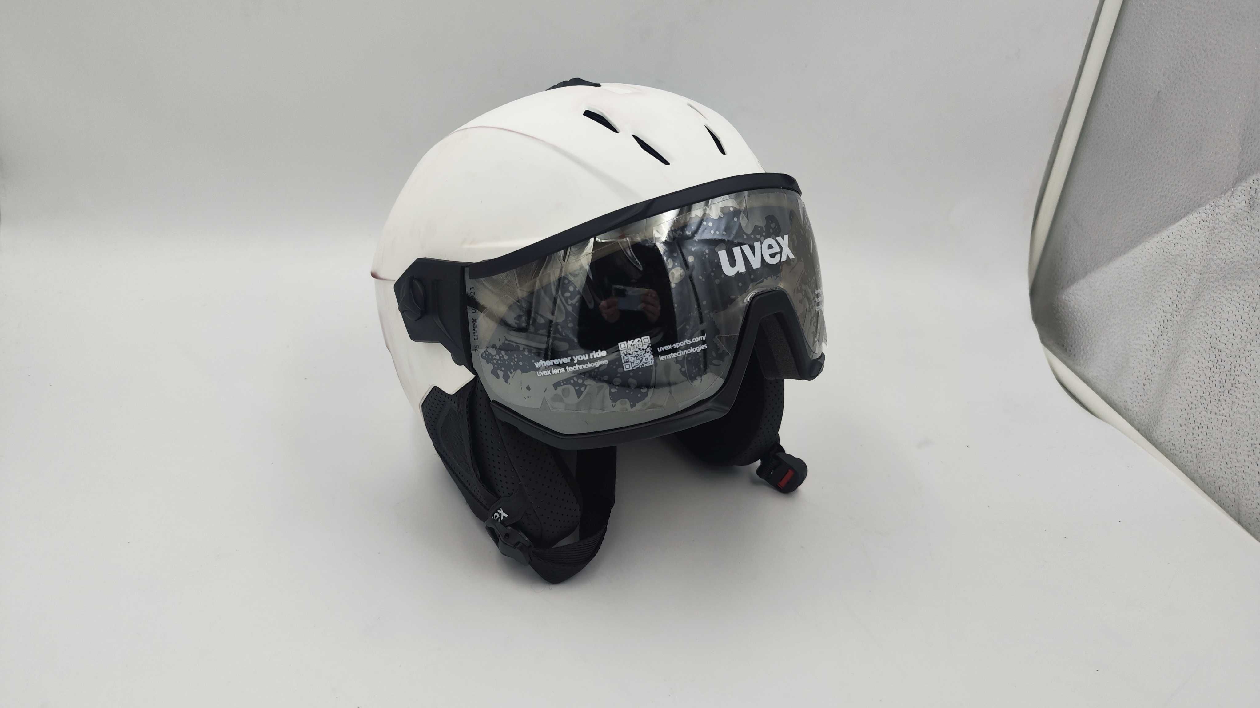 Kask Narciarski UVEX INSTINCT VISOR r. 53-56 cm (AN4)