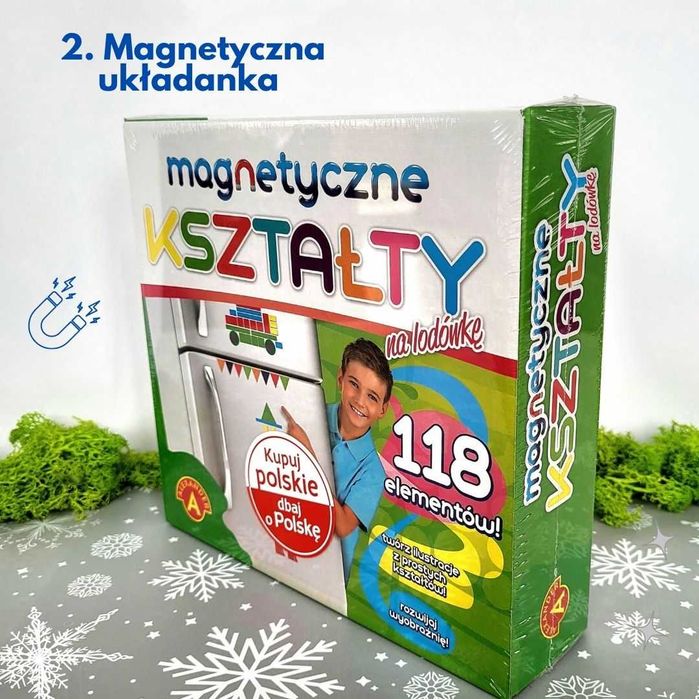 Zestaw prezentowy MONTESSORI dla chłopca 3+ na Święta urodziny