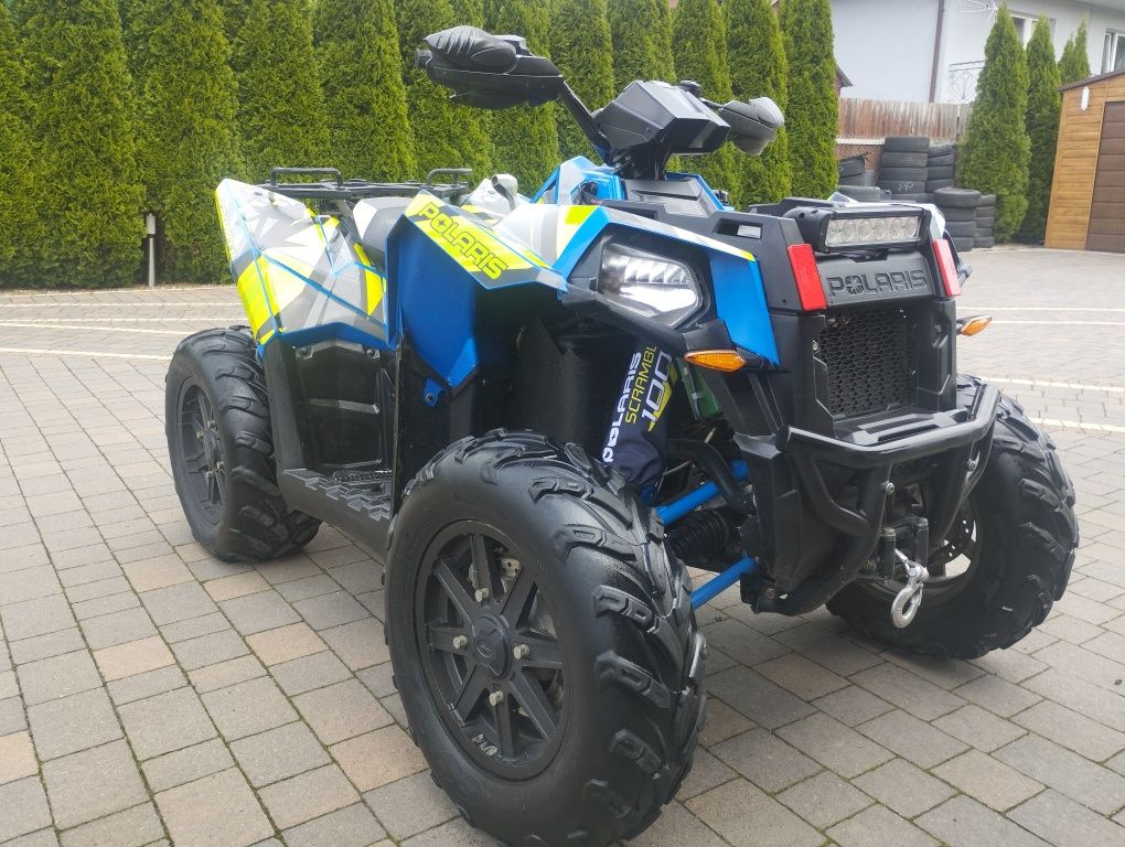 Polaris Skrambler XP 1000 Zarejestrowany 4×4 Blokada 4×2 Reduktor