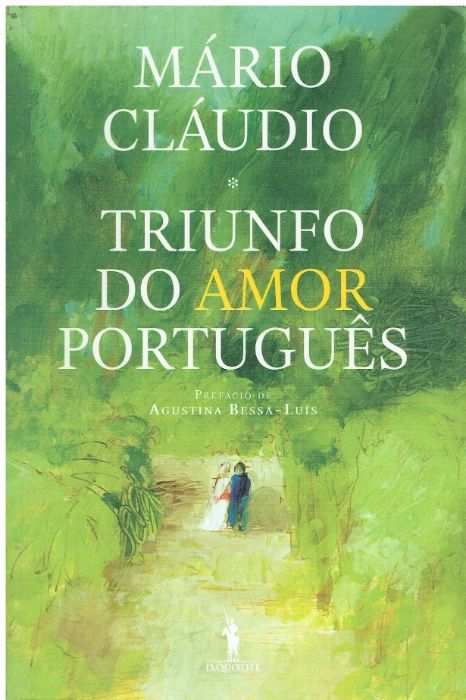 7258 Triunfo do Amor Português de Mário Cláudio /Autografado