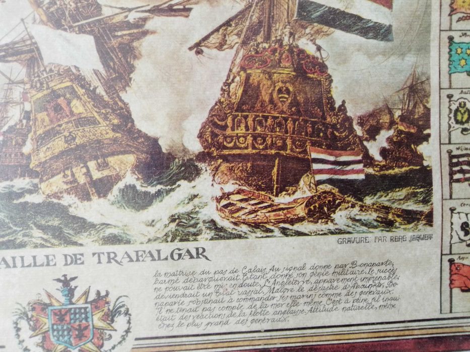 quadro la batailhe de trafalgar