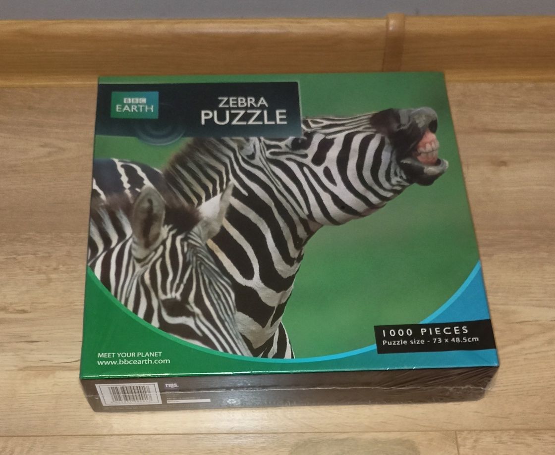 Puzzle 1000 zebra