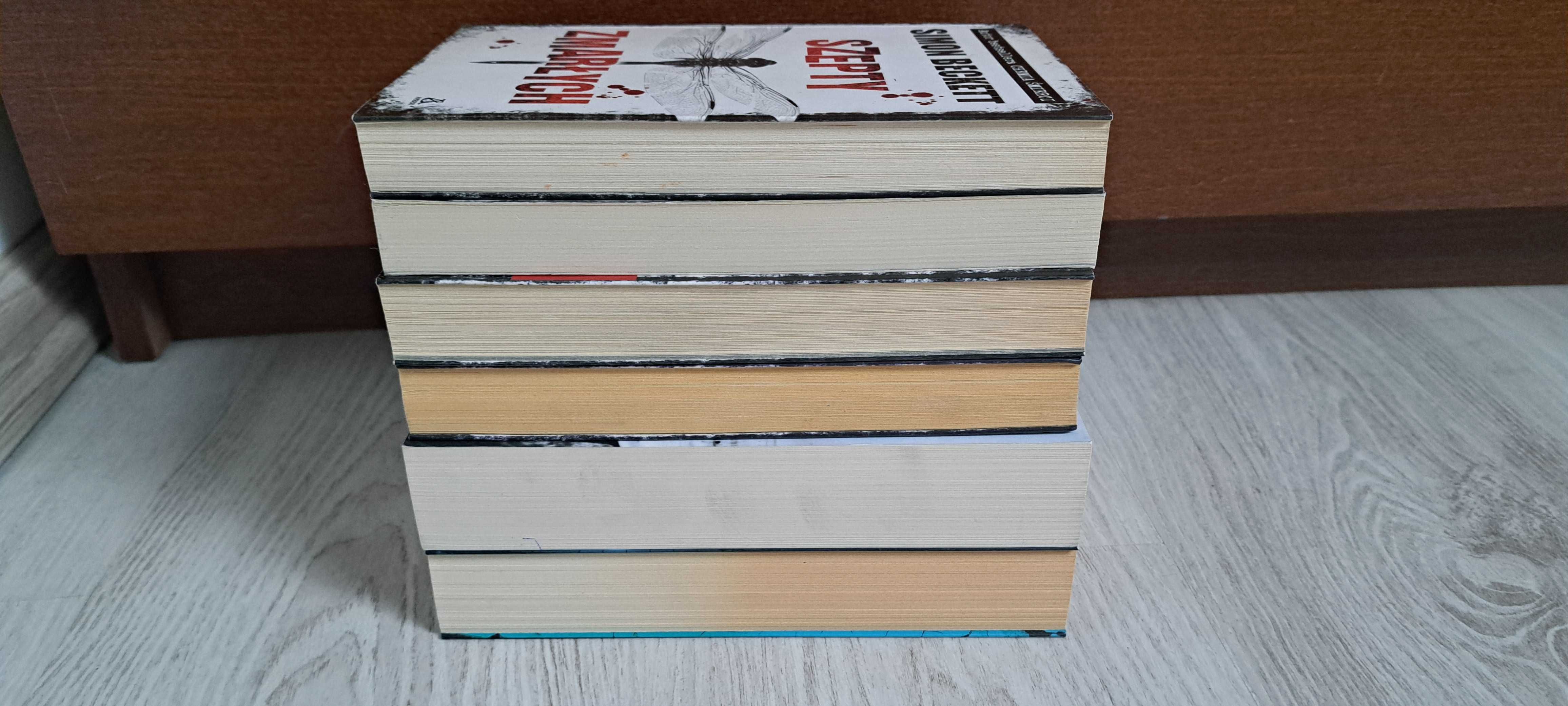 6x Beckett Zapisane Zapach Chemia Wołanie grobu Szepty zmarłych Niespo