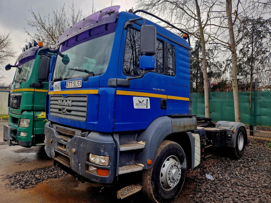 MAN TGA 18.480  4X4H/Rej Pojazd Specjalny/Hydraulika/Wywrotka