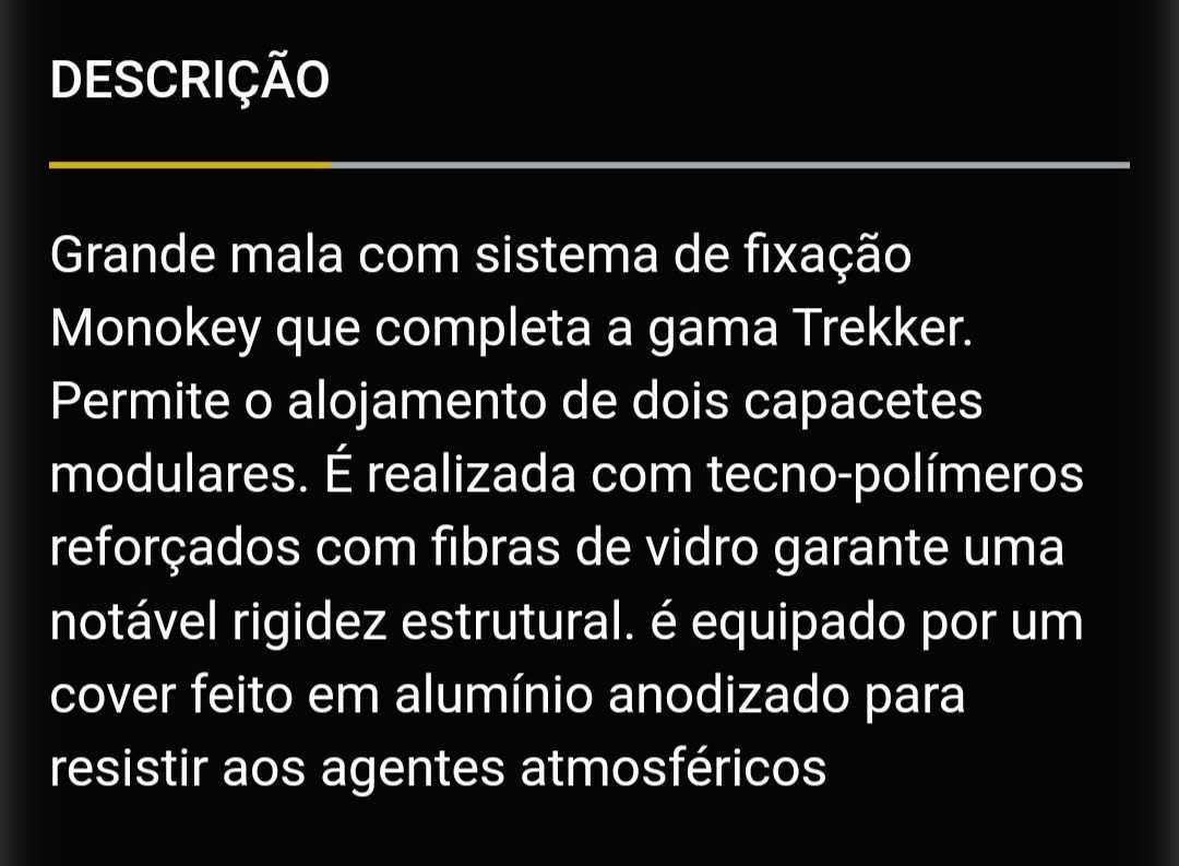 Top case givi trekker 52 litros preto