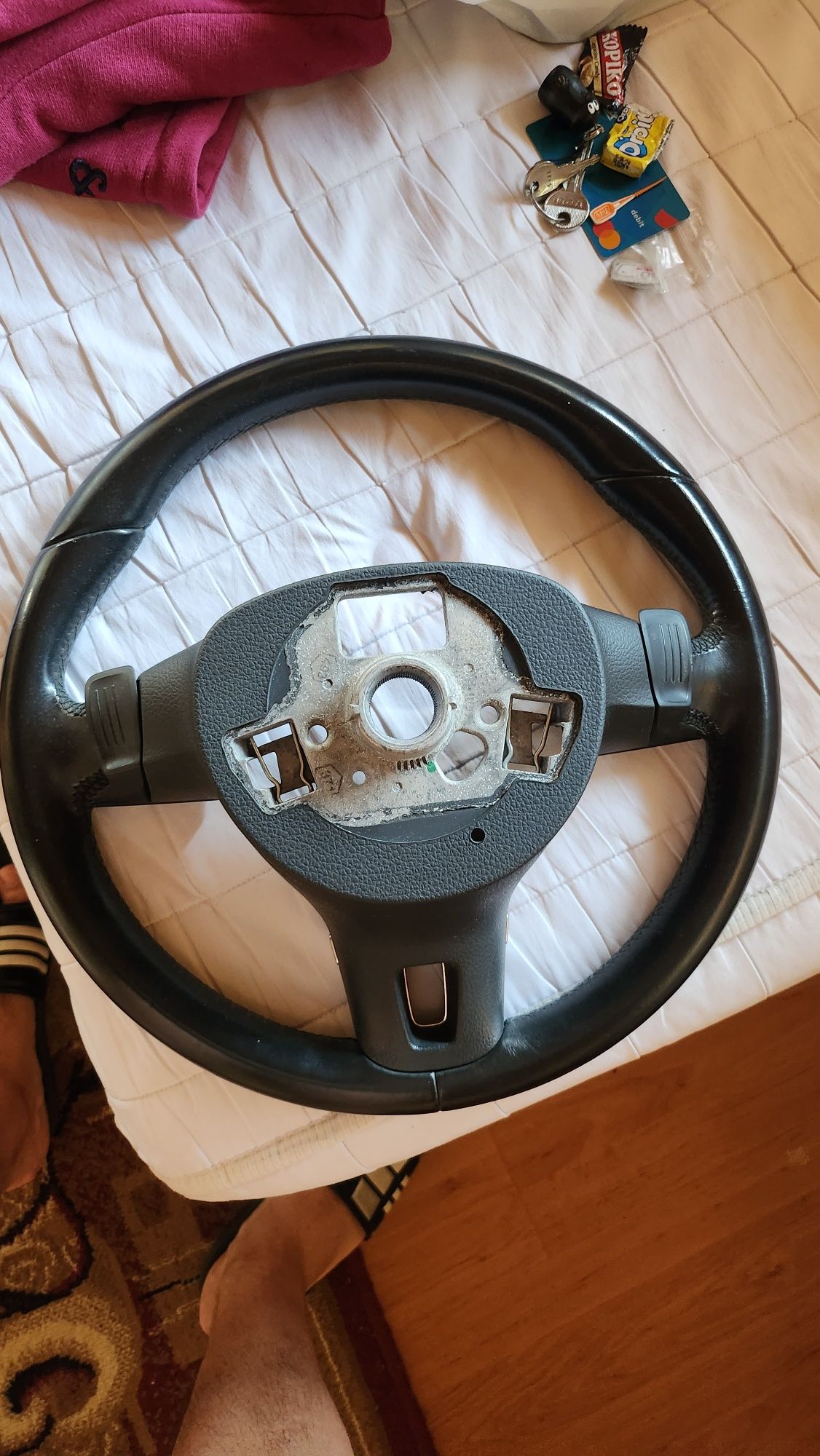 Kierownica Multi vw łopatki vw b6 b7 cc