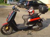 pojazd elektr. motorower NiU 3100Wat 75km/godz na 2 baterie po 35Ah