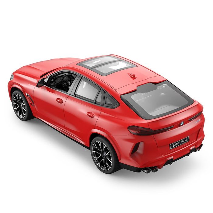 Autko auto zdalnie sterowane  BMW X6 M 1:14 RASTAR Czerwony
