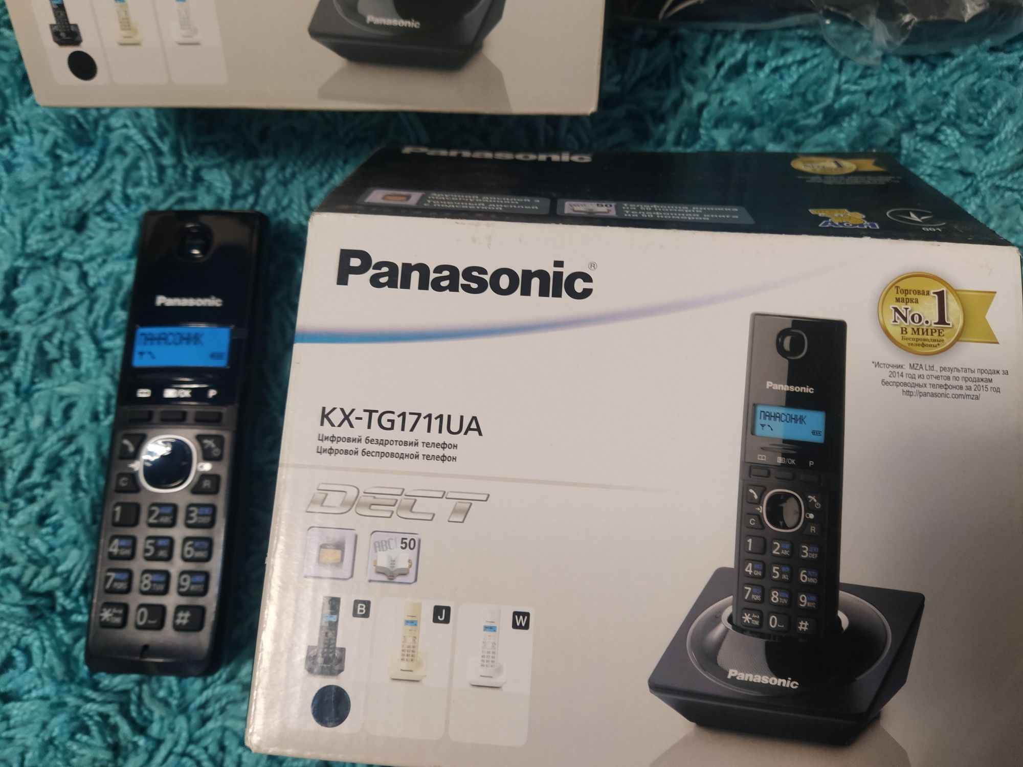 Телефон PANASONIC KX-TG1711UAB
Основні характеристики
Т