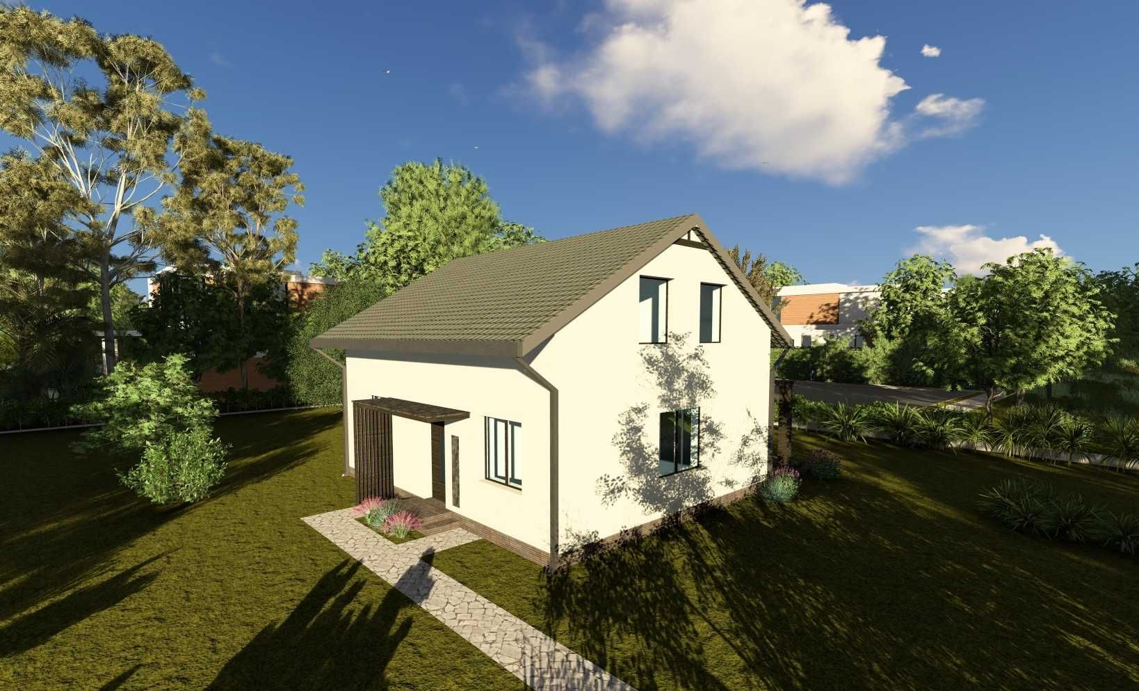 Wizualizacje projektów budowlanych - zobacz swój dom w 3d!