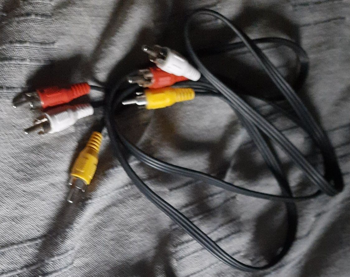 Przewód 3 x chinch do tv, hifi itp