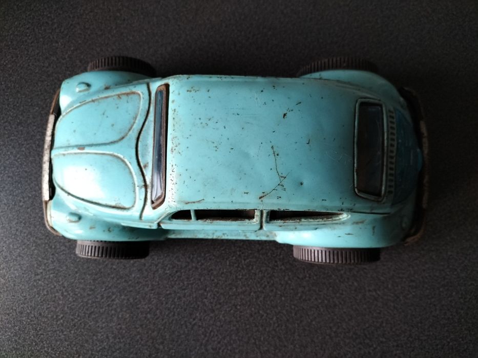 VW Garbus Garbi Kafer Metalowy Zabawka PRL Made in Japan Hot Rod