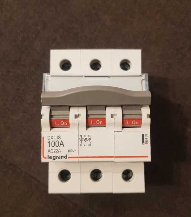 Legrand rozłącznik izolacyjny 3P 100 A