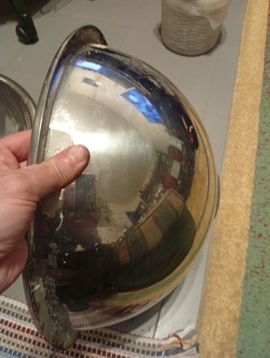 Lavatórios em inox 41cm