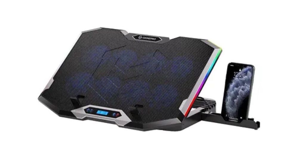 Охолоджувальна підставка для ноутбука GamePro Black (CP870)