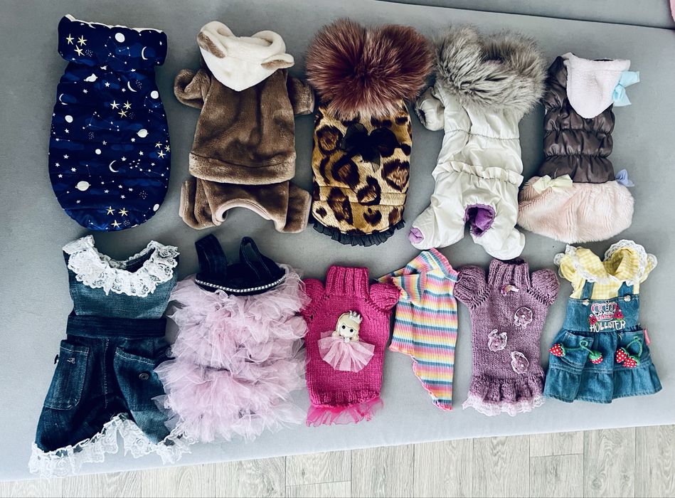 Комбинезон куртка жилет кофта платье одежда  для собак pet fashion