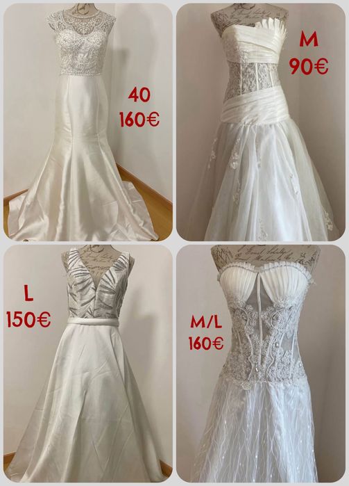 Vestido de NOIVA até 180€