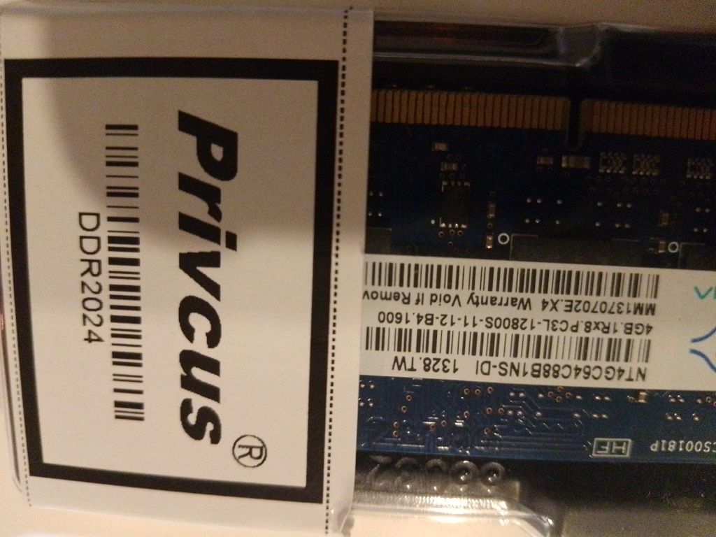 Pamięć RAM 4 gigabajty. DDR3 do laptopa