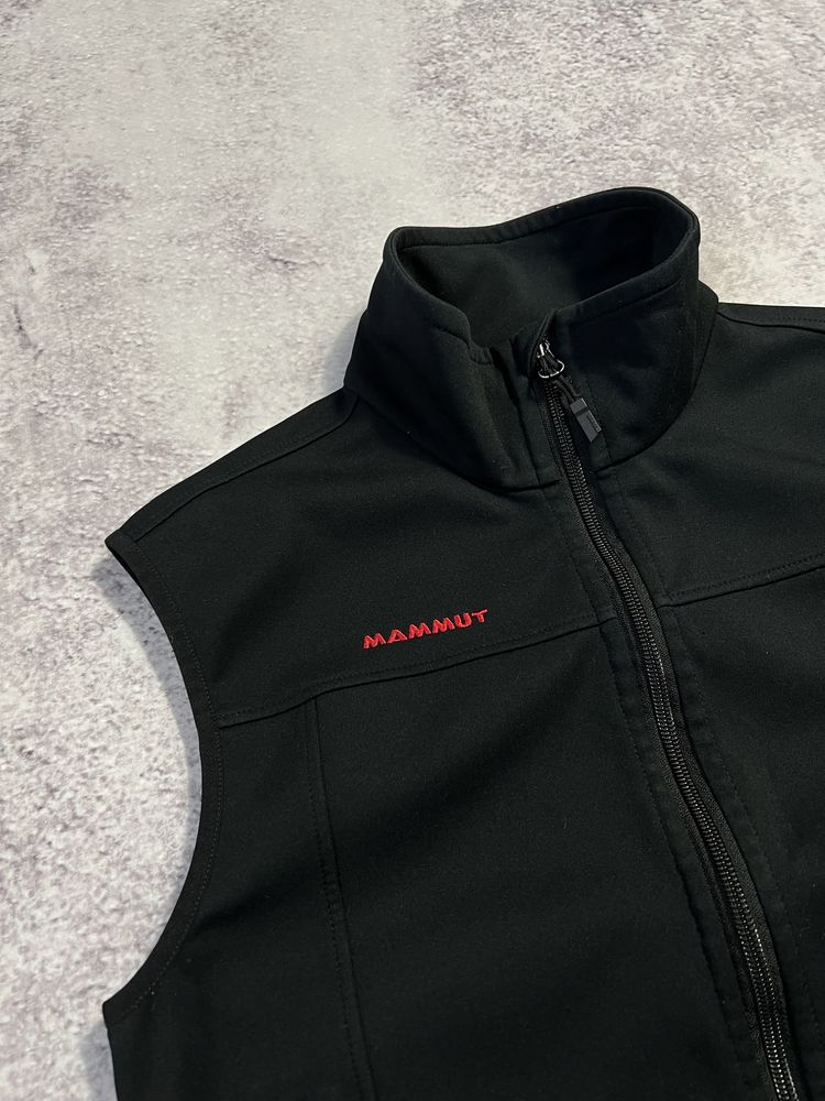 S(size) Софтшелл жилетка Mammut Windstopper