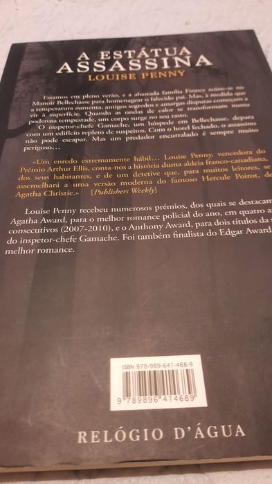 A estátua assassina-Louise Penny