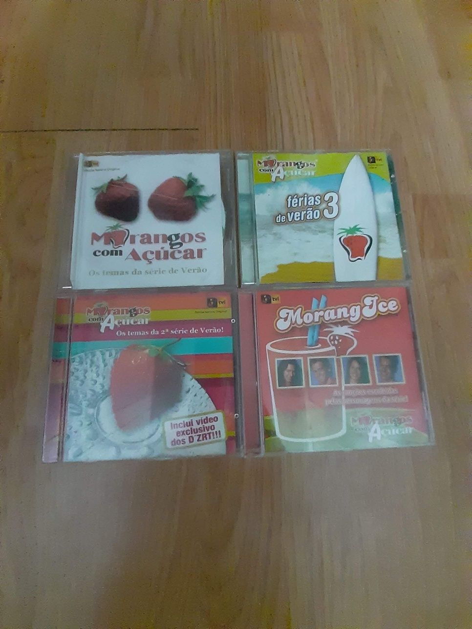 4 CDs Morangos com Açúcar- vendo ou troco