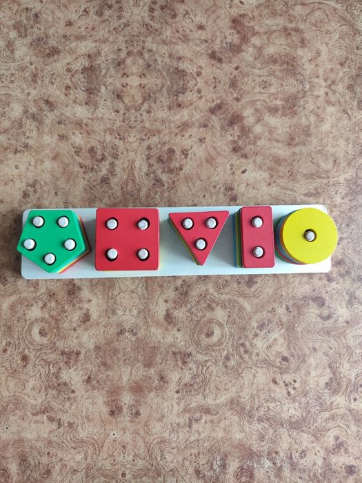 Дерев'яний сортер пазли звірочепи