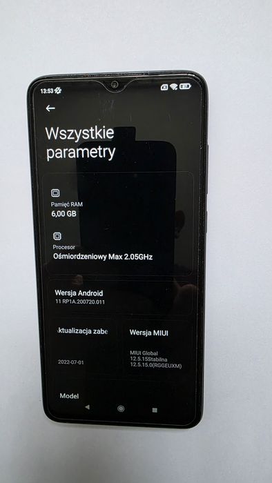 Smartfon Xiaomi Redmi Note 8 Pro 6/128 GB