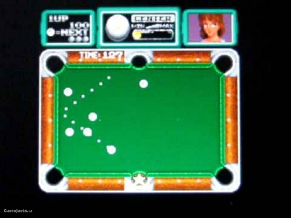 Jogo Pocket Gal ano 1989 bilhar