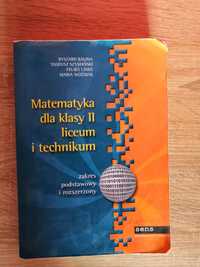 Matematyka dla klasy 2 liceum i technikum