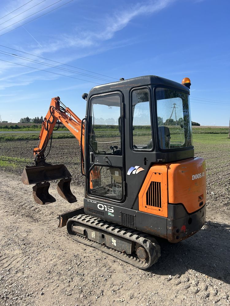 Minikoparka doosan 1,5 t