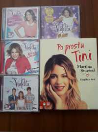 Violetta Martina Stoessel płyty CD i DVD z karaoke + książka + gratisy