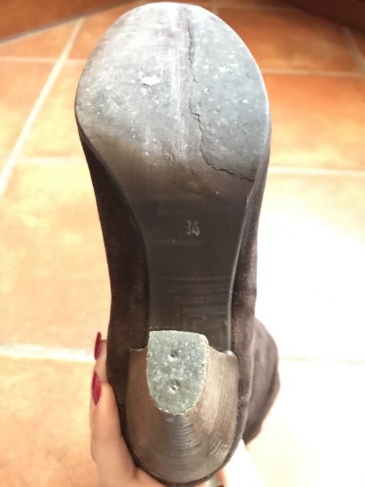 Botas em camurça Prof