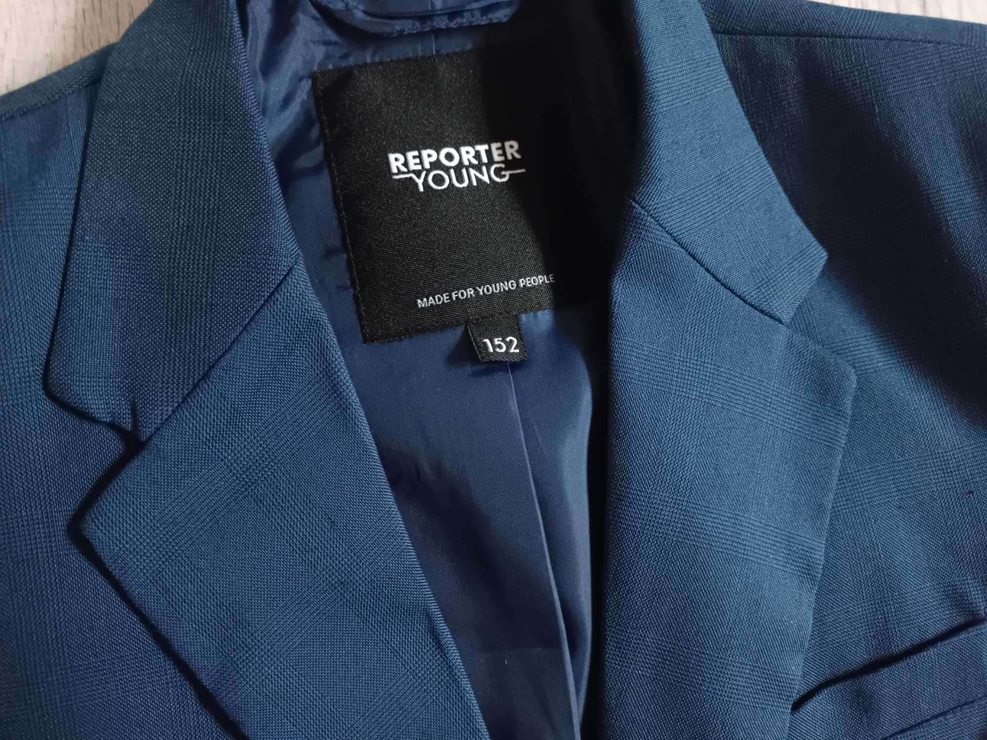 Garnitur Reporter Young chłopięcy rozm 152 piękna struktura i detale