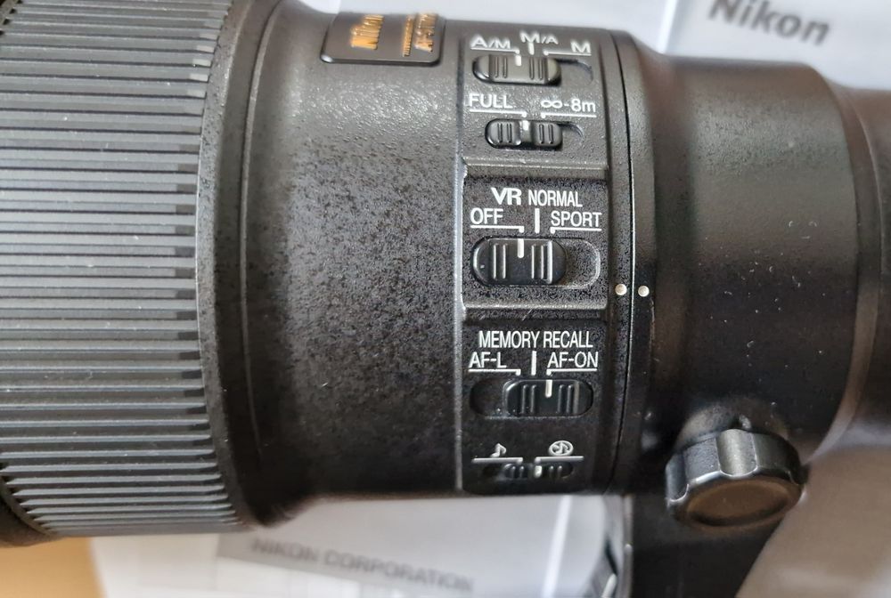 Nikon Nikkor 500mm f/5.6E AF-S PF ED VR