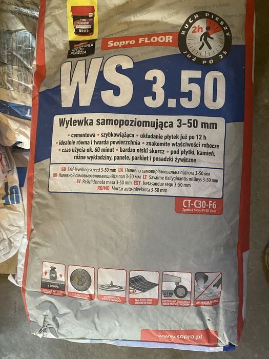 Sopro wylewka samopoziomująca