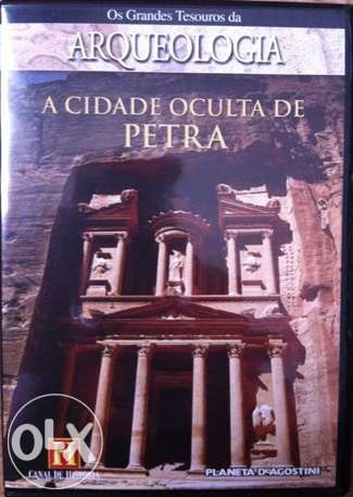 Lote de 18 Documentários Grandes Tesouros da arquelogia dvd