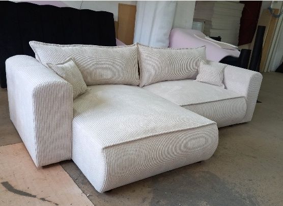 Narożnik Berlin Sztruks Dostawa 5-7 dni 255x160 Funkcja spania