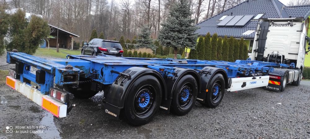 Naczepa podkontenerowa Krone 2013r.