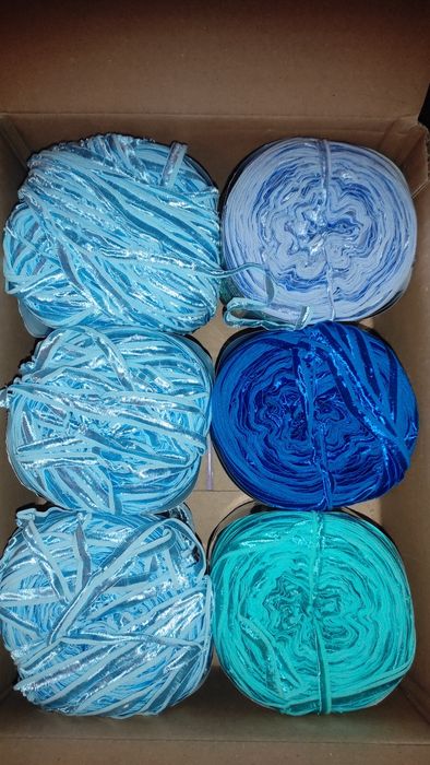 Alison & Mar włóczka wstążkowa 6 x 150 g