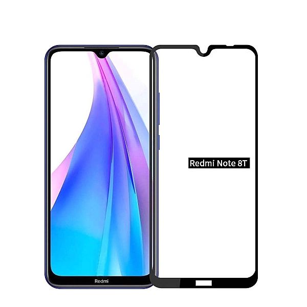 Szkło Hartowane Pełne Full Glue do Xiaomi Redmi Note 8T
