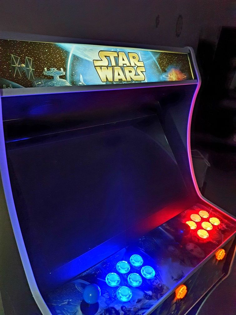 Arcade bartop pinball flippers
