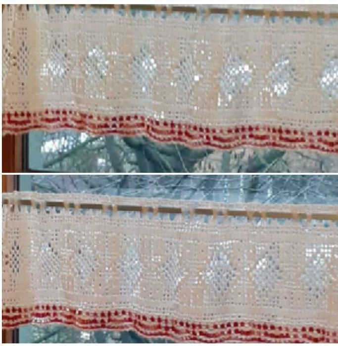 Lamberkin i zazdrostka koronka rękodzieło