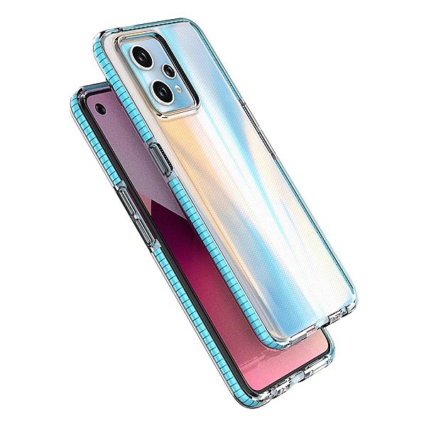 Spring Case etui Realme 9 Pro+ / Realme 9 silikonowy pokrowiec z ramką