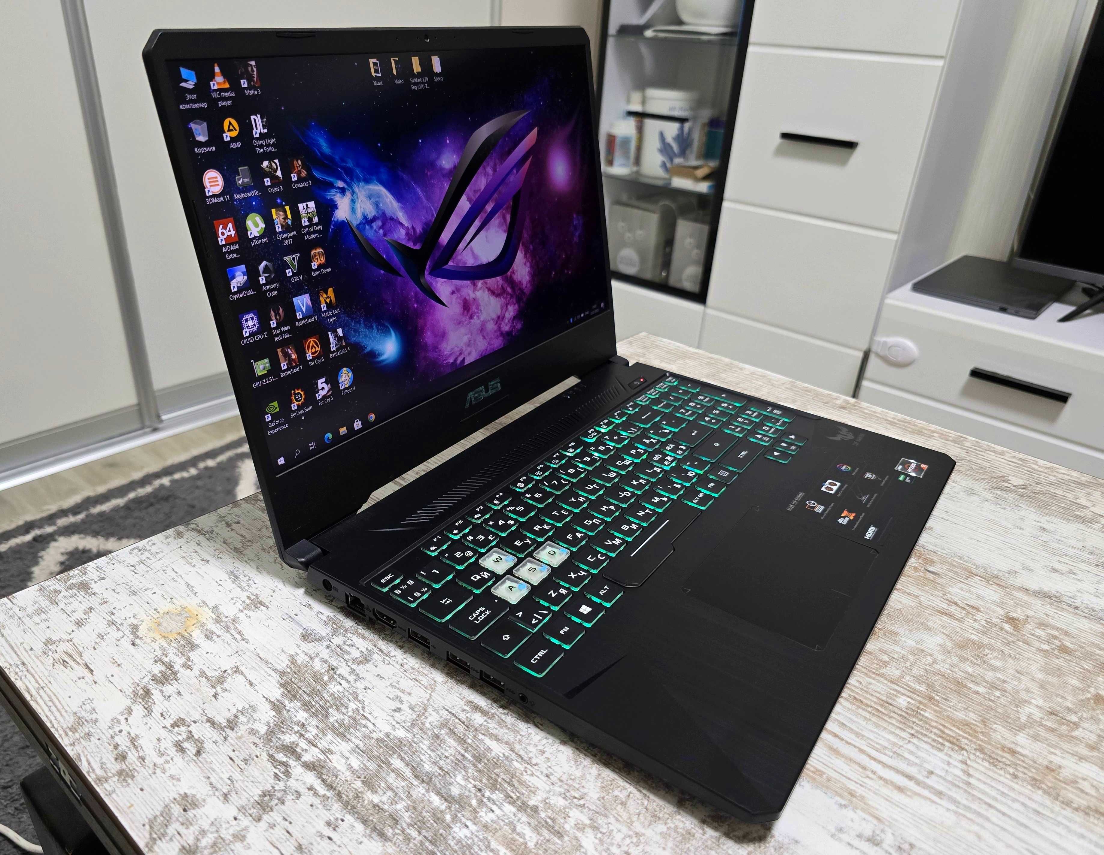 Игровой Зверь Asus TUF (Nvidia GTX 1650/Ryzen 5/ОЗУ 16GB /256G+1000GB)