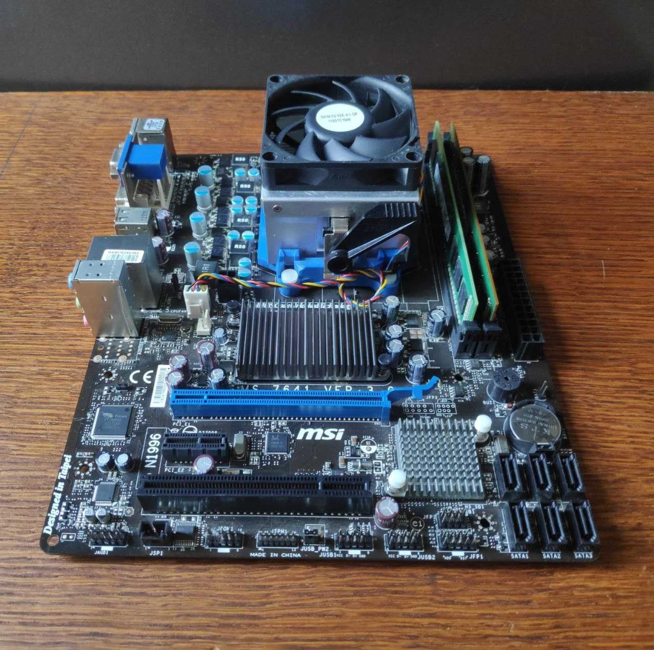 Материнская плата MSI MS-7641 VER 3.0 (760GM-P23) (FX) ( Socket AM3+)