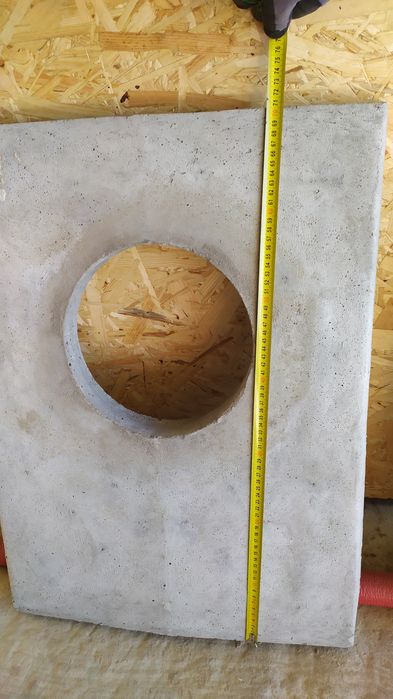 Daszek betonowy czapa Rauch fi 200