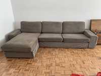 Sofa Ikea com chaise longue