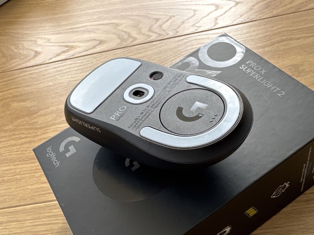 Logitech Superlight 2 jak nowy! Czarny
